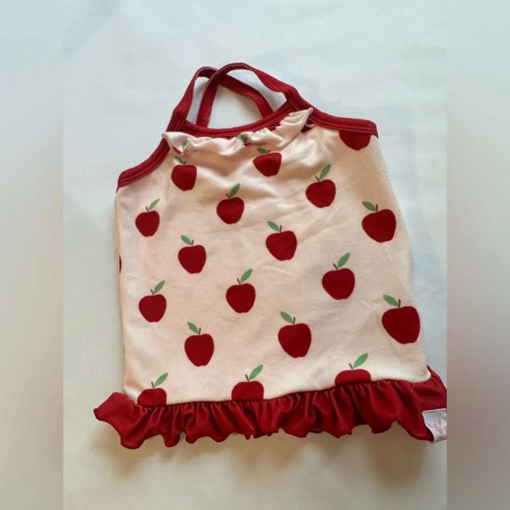 2T SweetHoney Apple Pajama Top